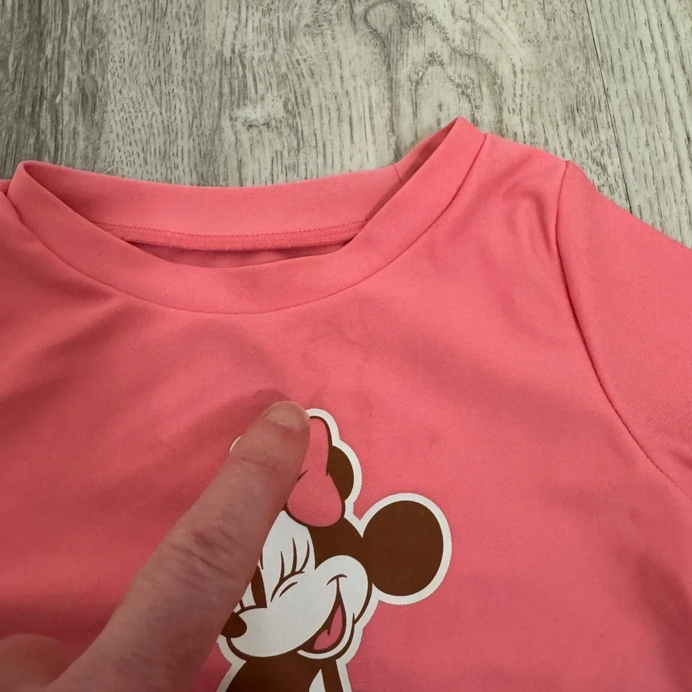 Disney Minnie Mouse Pink and Orange Kids Swim Set